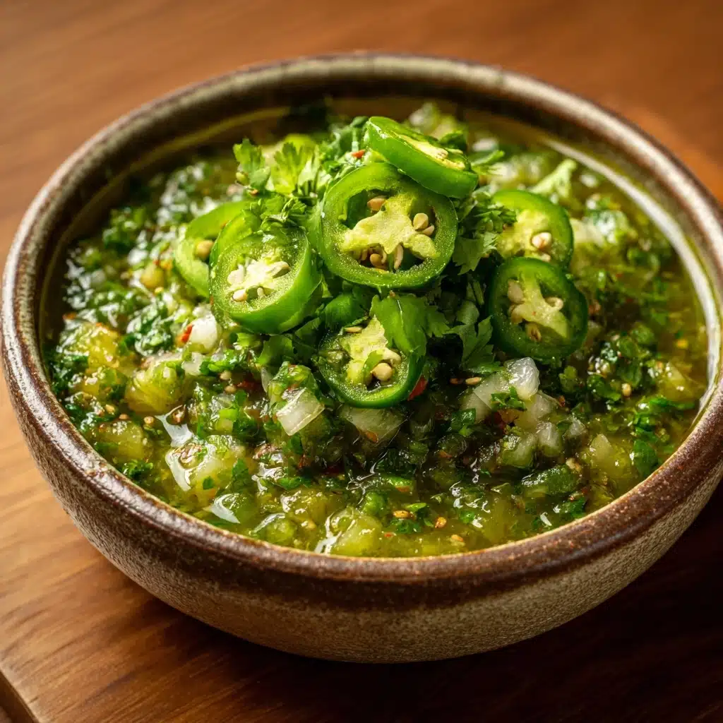 Cilantro-Lime Jalapeño Salsa Recipe