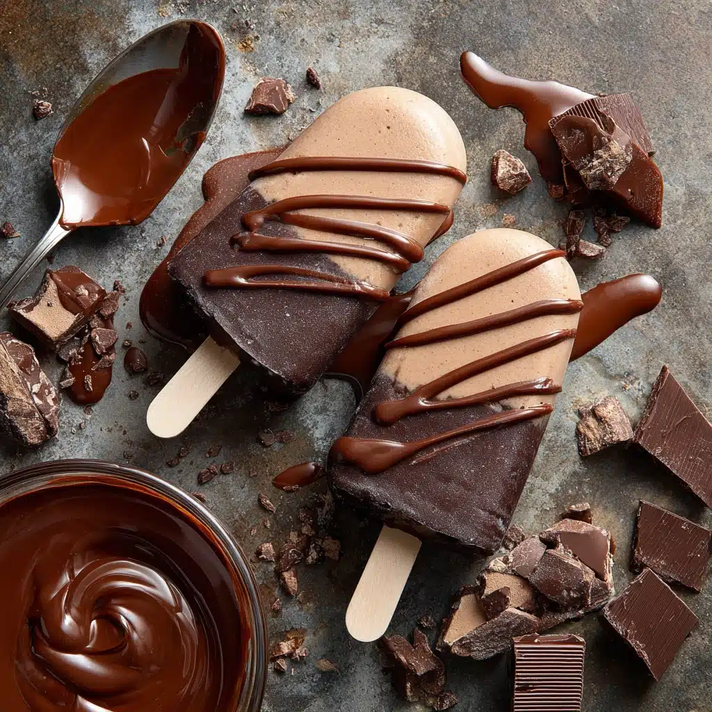 Chocolate Ice Cream Bars Recipe - Recipe Image