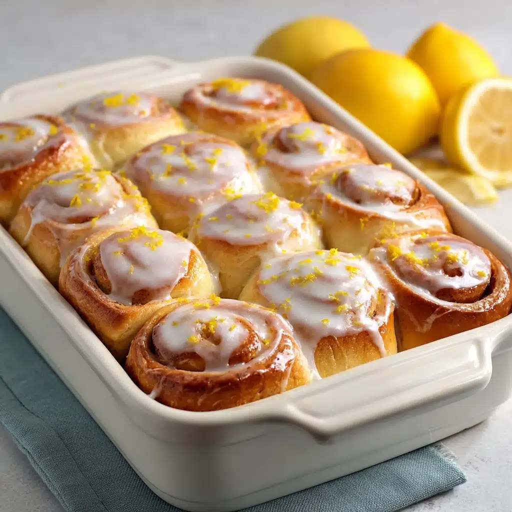 Lemon Rolls Recipe - Recipe Image