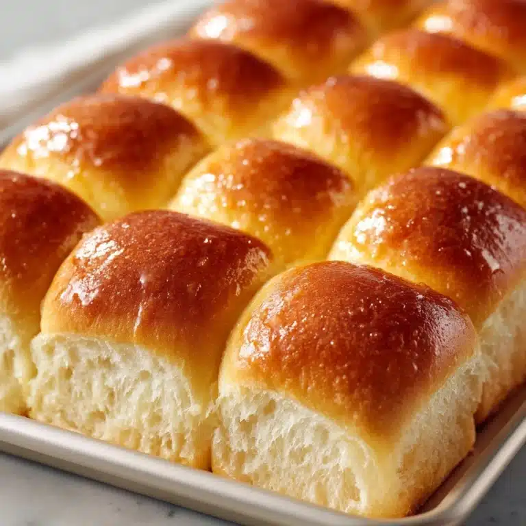 Fluffy and Soft Dinner Rolls Recipe