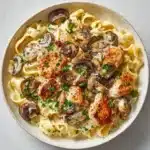 Creamy Chicken and Mushroom Pasta Recipe