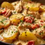 Italian Crockpot Chicken and Potatoes Recipe