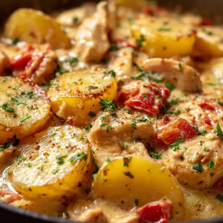 Italian Crockpot Chicken and Potatoes Recipe
