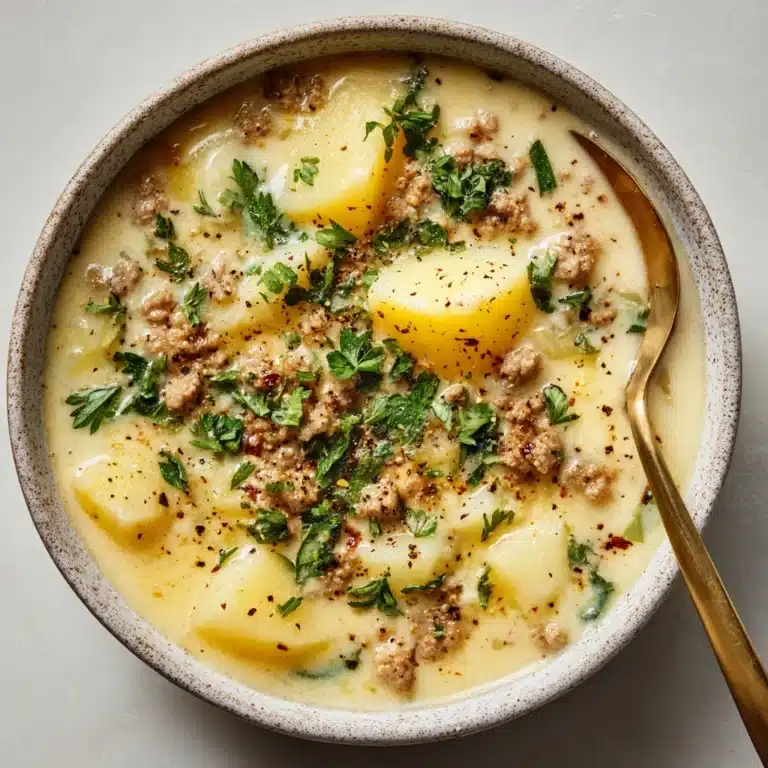 Creamy Italian Sausage Soup Recipe