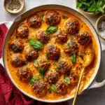 Creamy Marry Me Chicken Meatballs Recipe