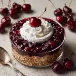 Fresh Cherry Crisp Recipe