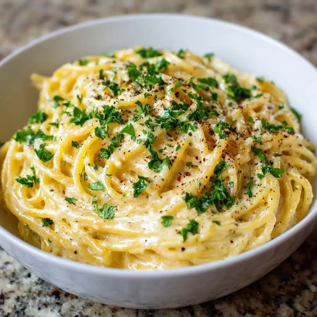 Creamy Spaghetti Recipe - Recipe Image