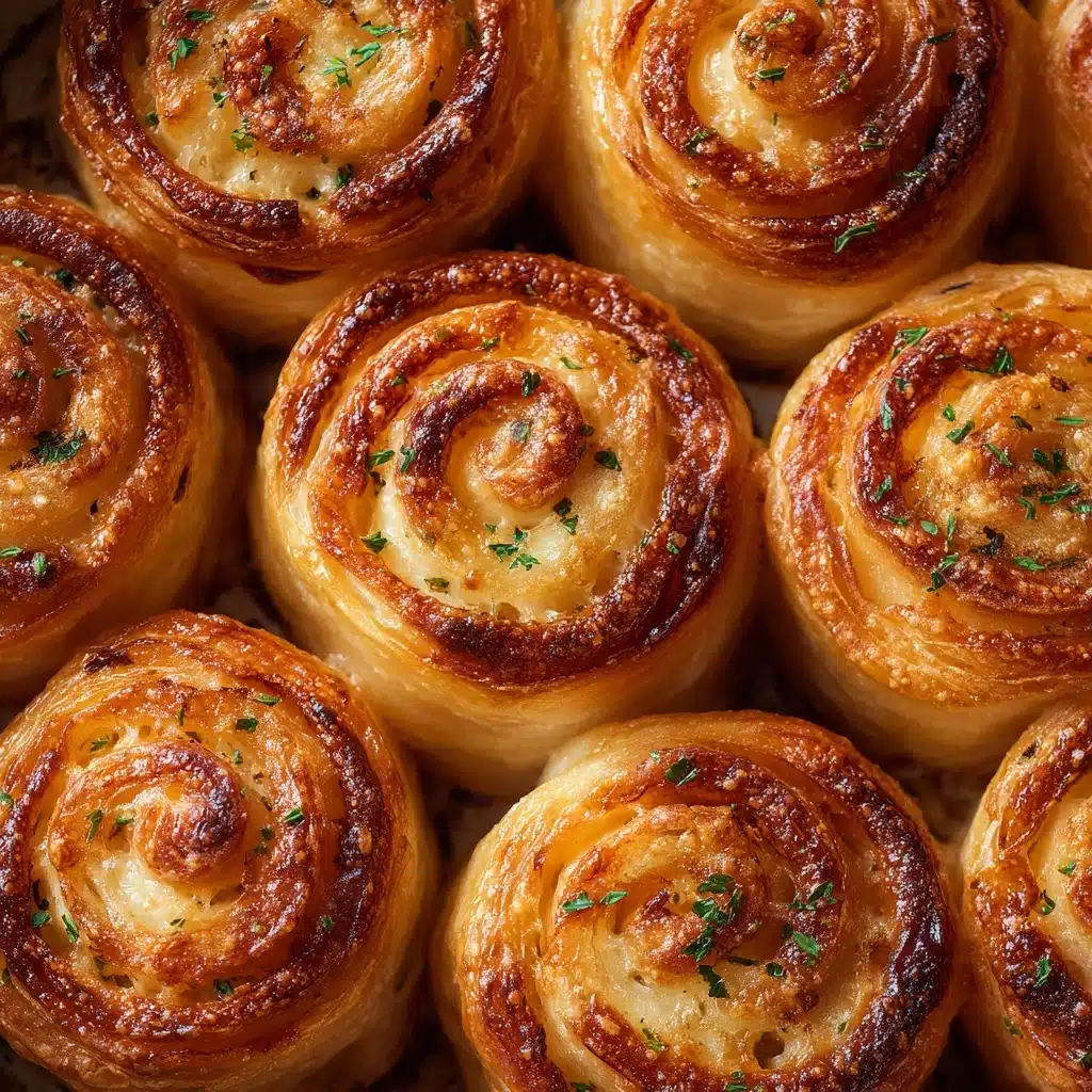 Cheesy Garlic Butter Rollups Recipe
