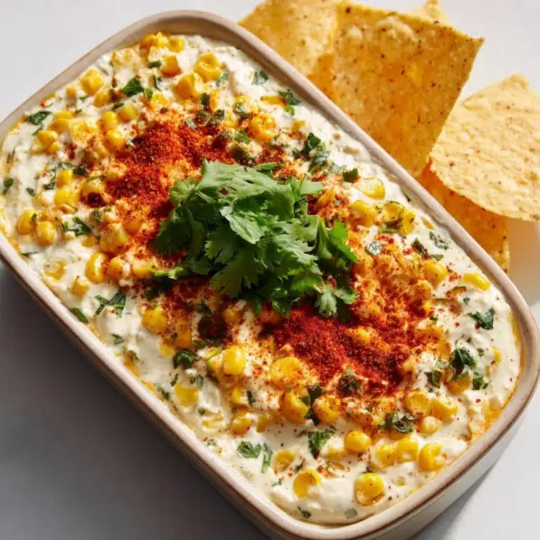 Smoked Mexican Street Corn Dip Recipe