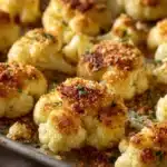Crispy Parmesan Roasted Cauliflower Recipe