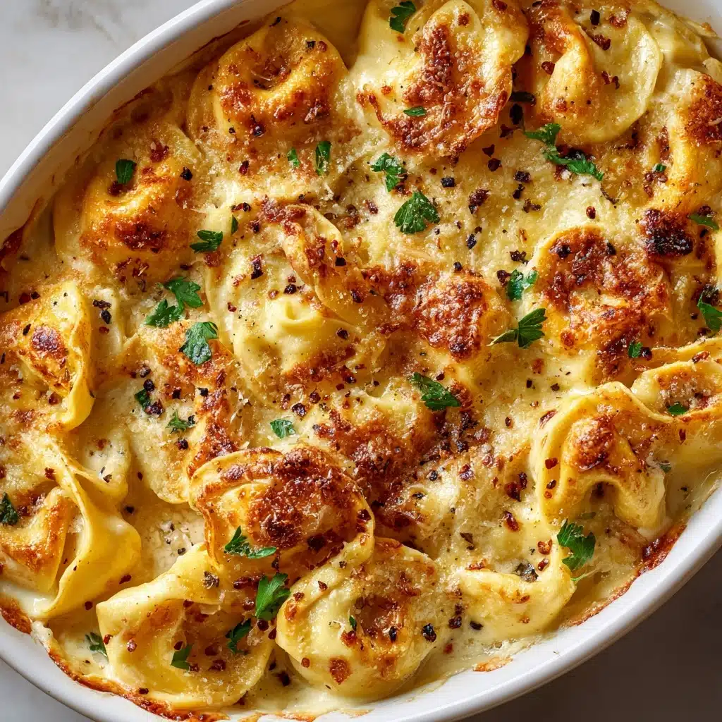Alfredo Tortellini Bake Recipe - Recipe Image
