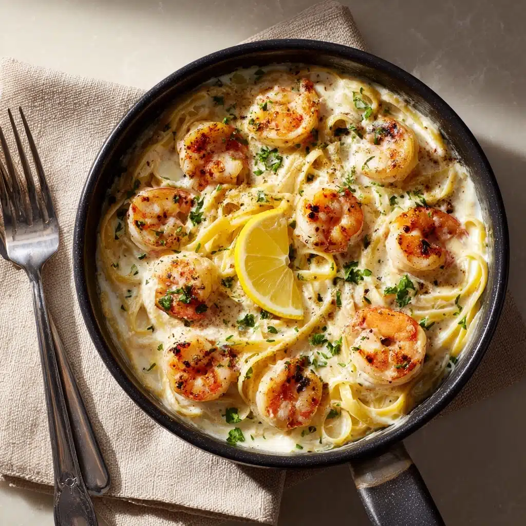 Creamy Lemon Parmesan Shrimp Recipe - Recipe Image