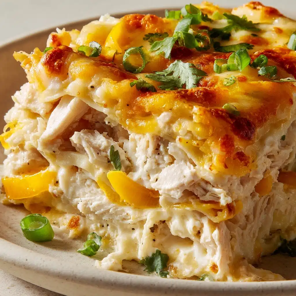 Sour Cream Chicken Enchilada Casserole Recipe