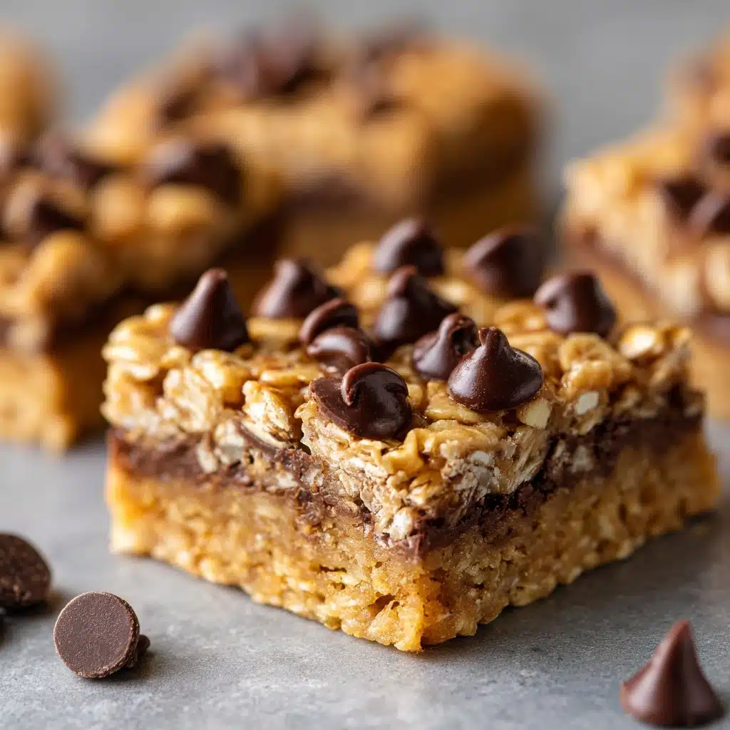 Oatmeal Chocolate Chip Bars Recipe - Recipe Image