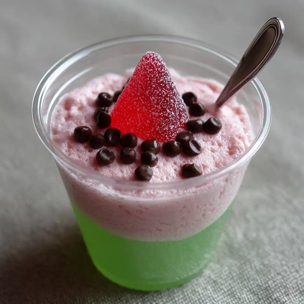 Watermelon Pudding Cups: A Refreshing Summer Treat Recipe - Recipe Image