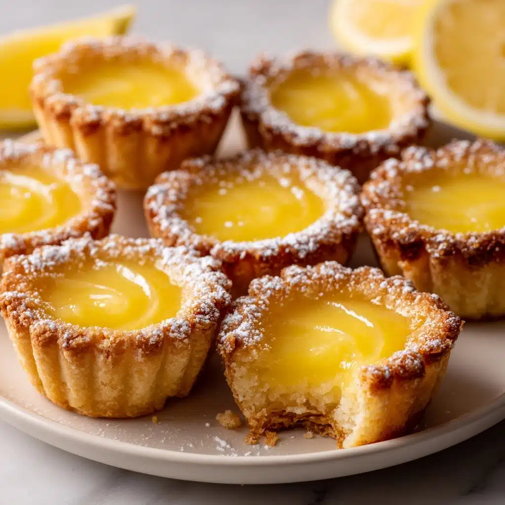 Mouthwatering Lemon Bar Cookie Cups Recipe - Recipe Image