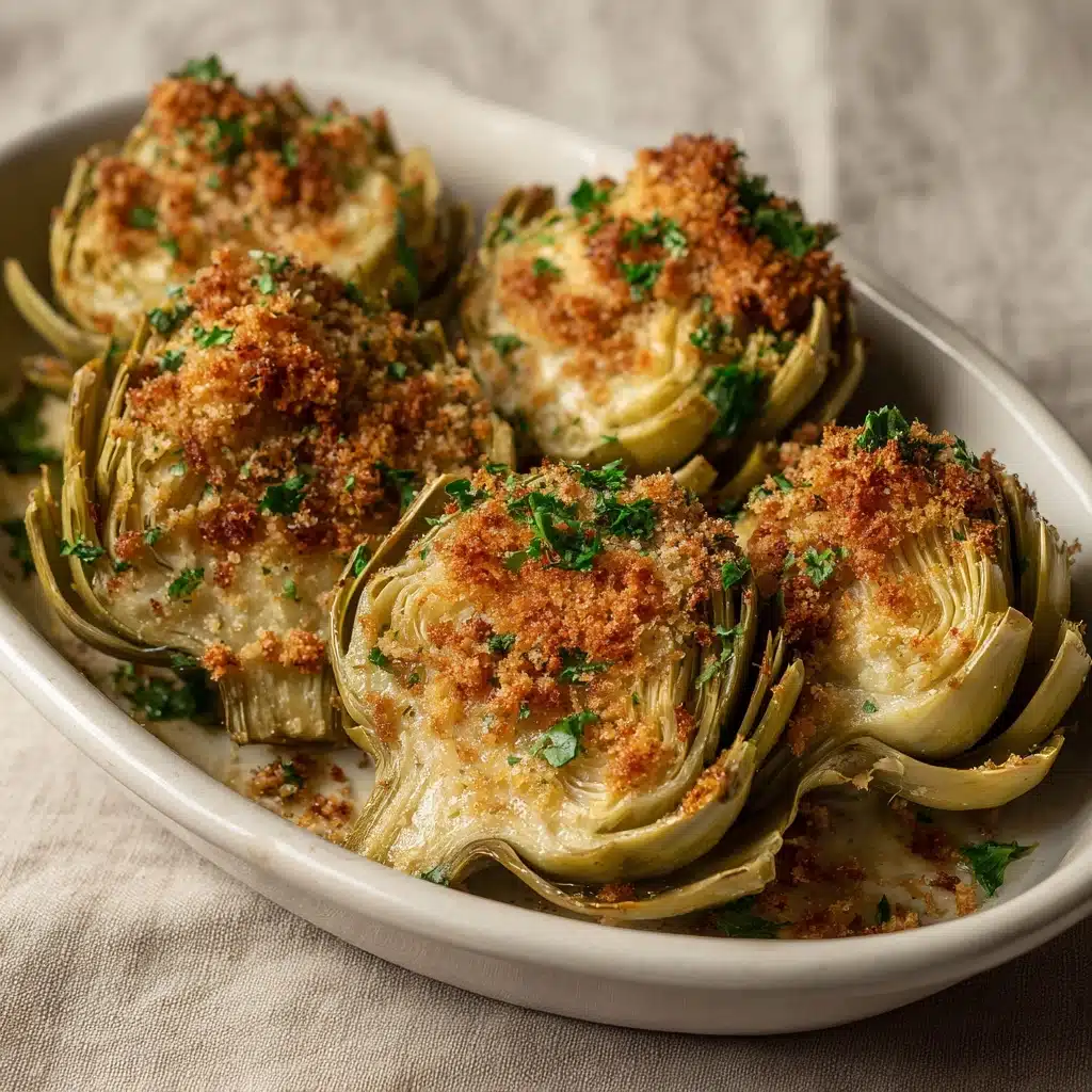 Crispy Parmesan Artichoke Hearts Recipe - Recipe Image