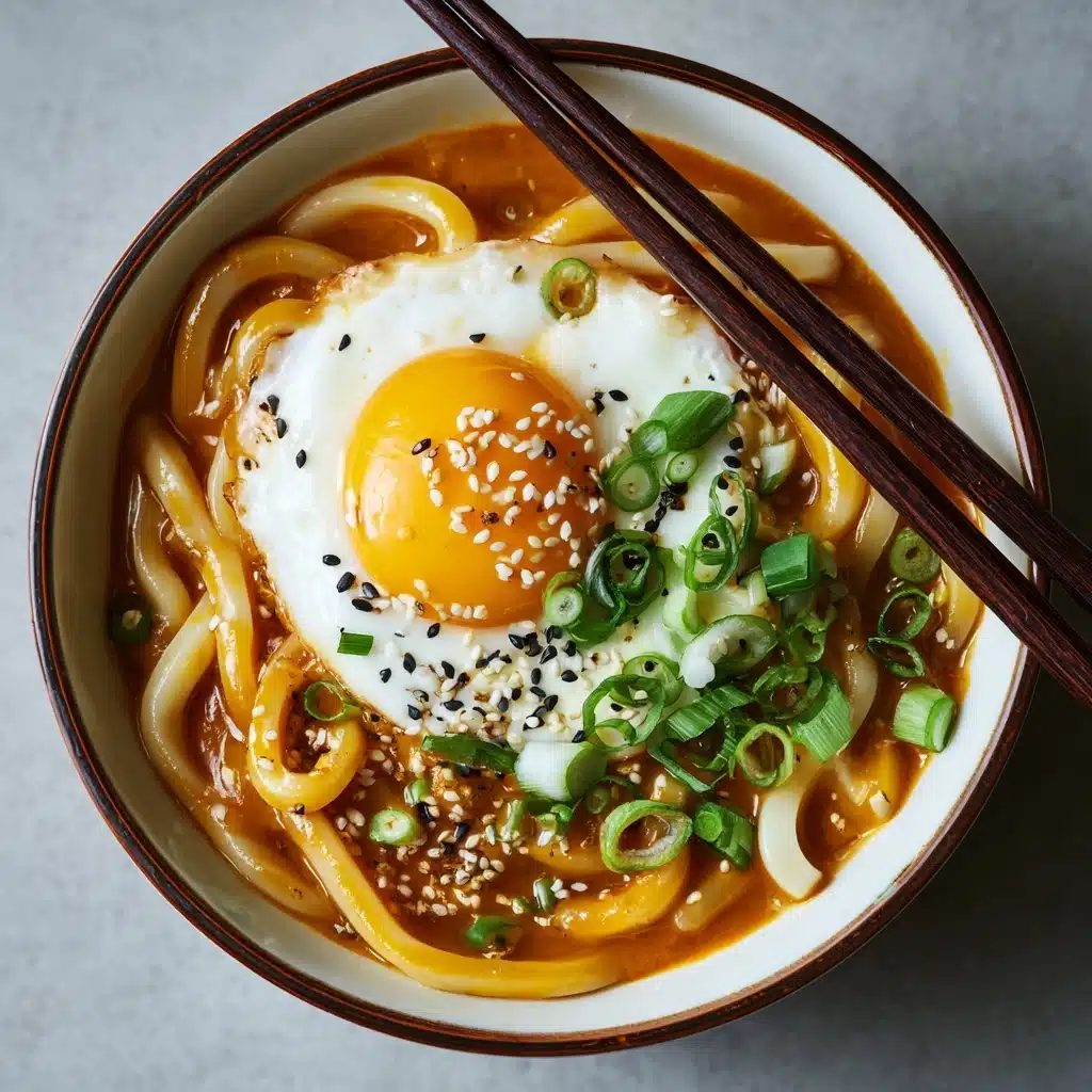 Kimchi Udon with Scallions: An Incredible Ultimate Recipe - Recipe Image