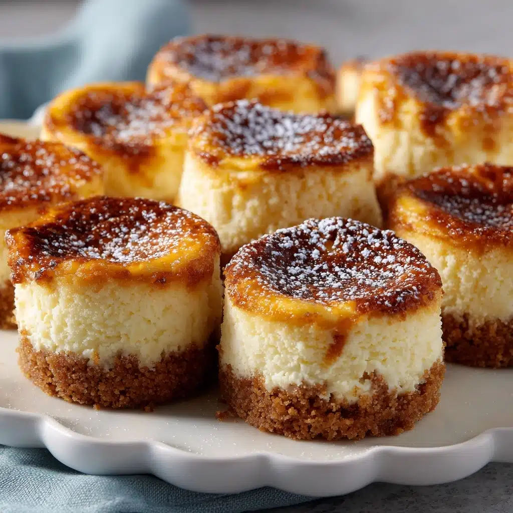Mini Crème Brûlée Cheesecakes Recipe - Recipe Image