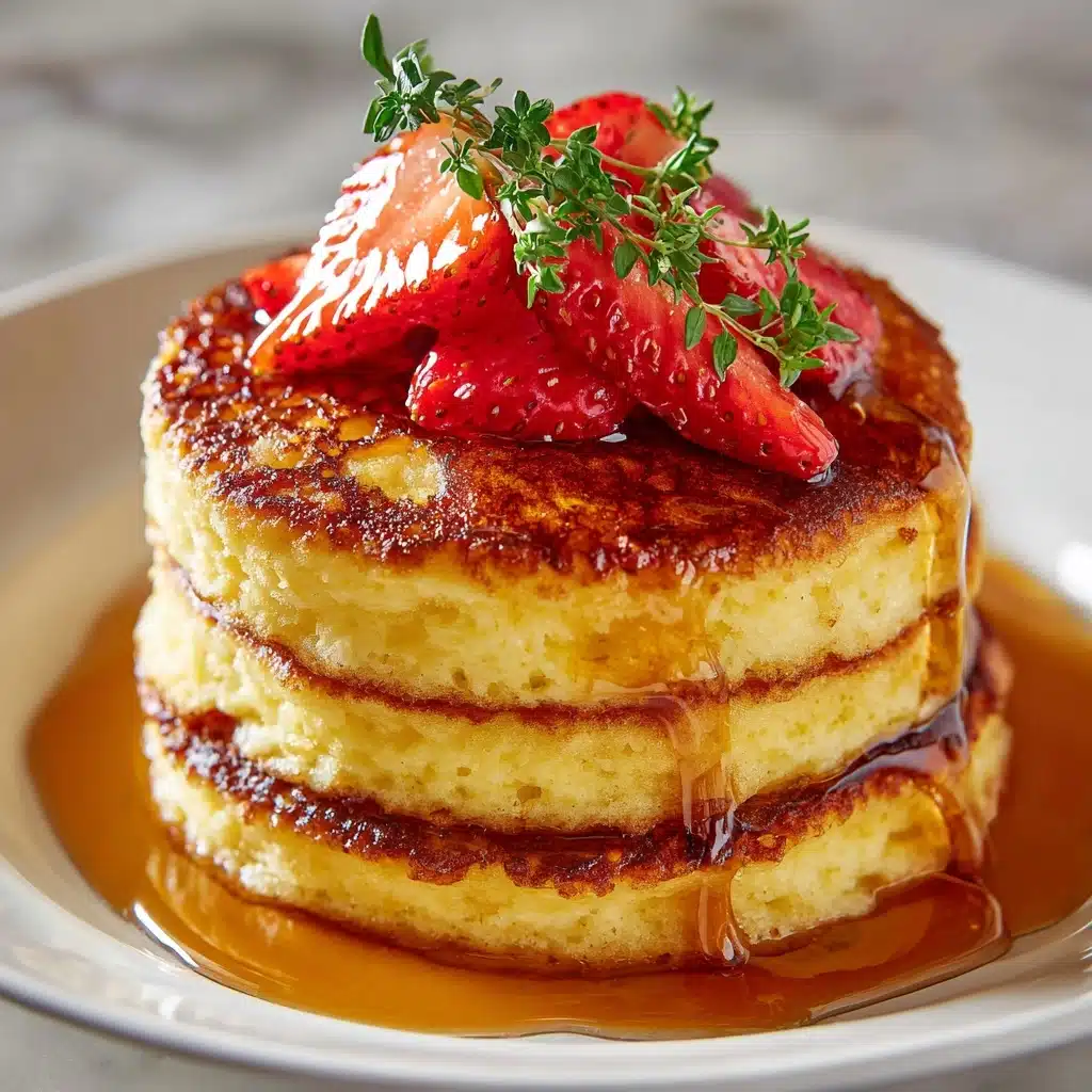 Fluffy Buttermilk Pancakes Recipe - Recipe Image