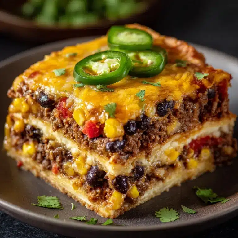 Cheesy Burrito Pie Recipe