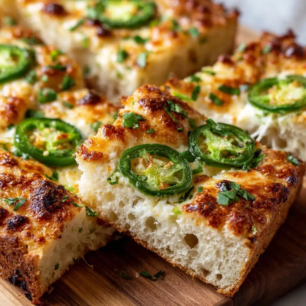 Jalapeño Popper Cheese Bread Recipe - Recipe Image