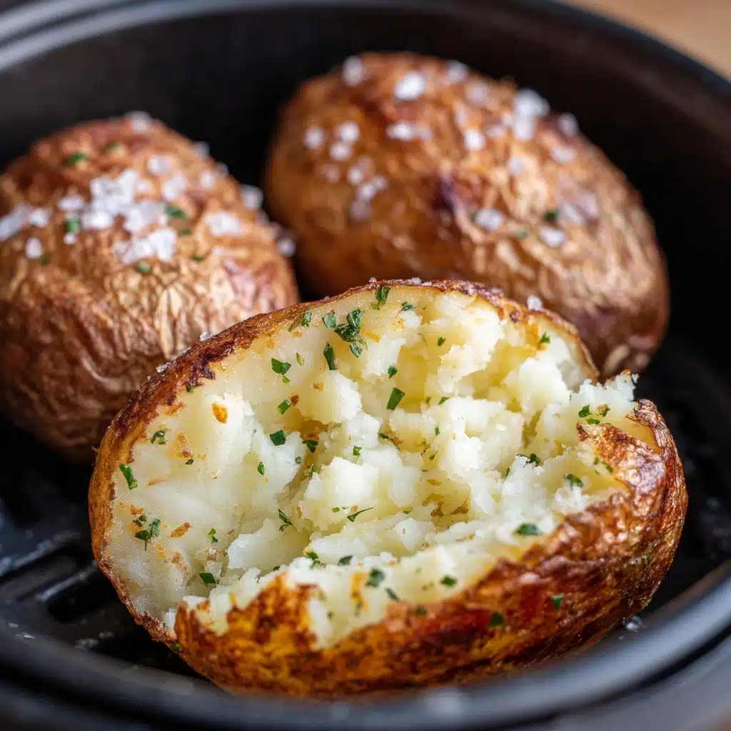 Air Fryer Baked Potatoes Recipe - Recipe Image