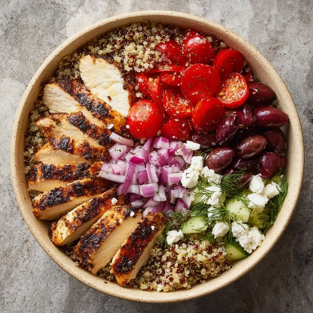 Greek Chicken Bowl Recipe - Recipe Image
