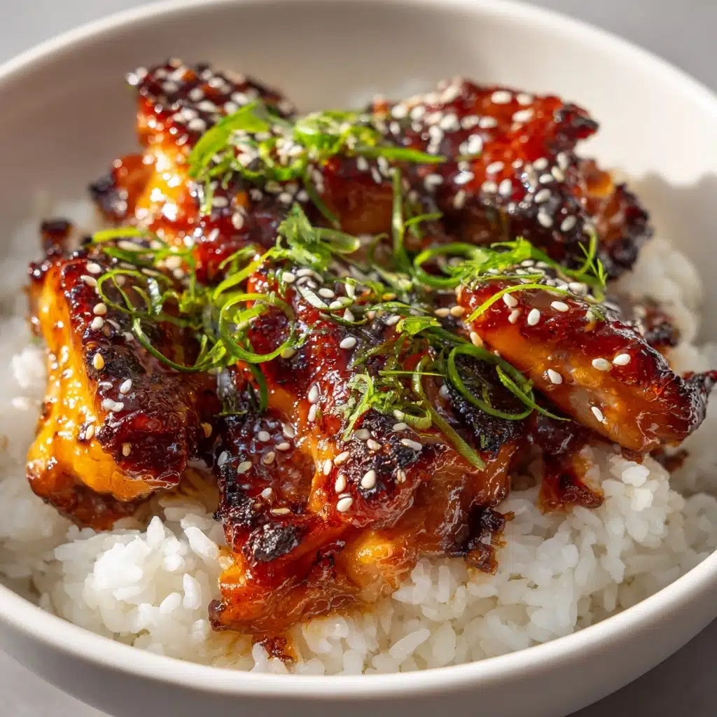 Sweet and Spicy Sticky Chicken Recipe - Recipe Image