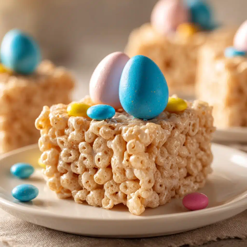 Easter Egg Rice Krispie Treats Recipe - Recipe Image