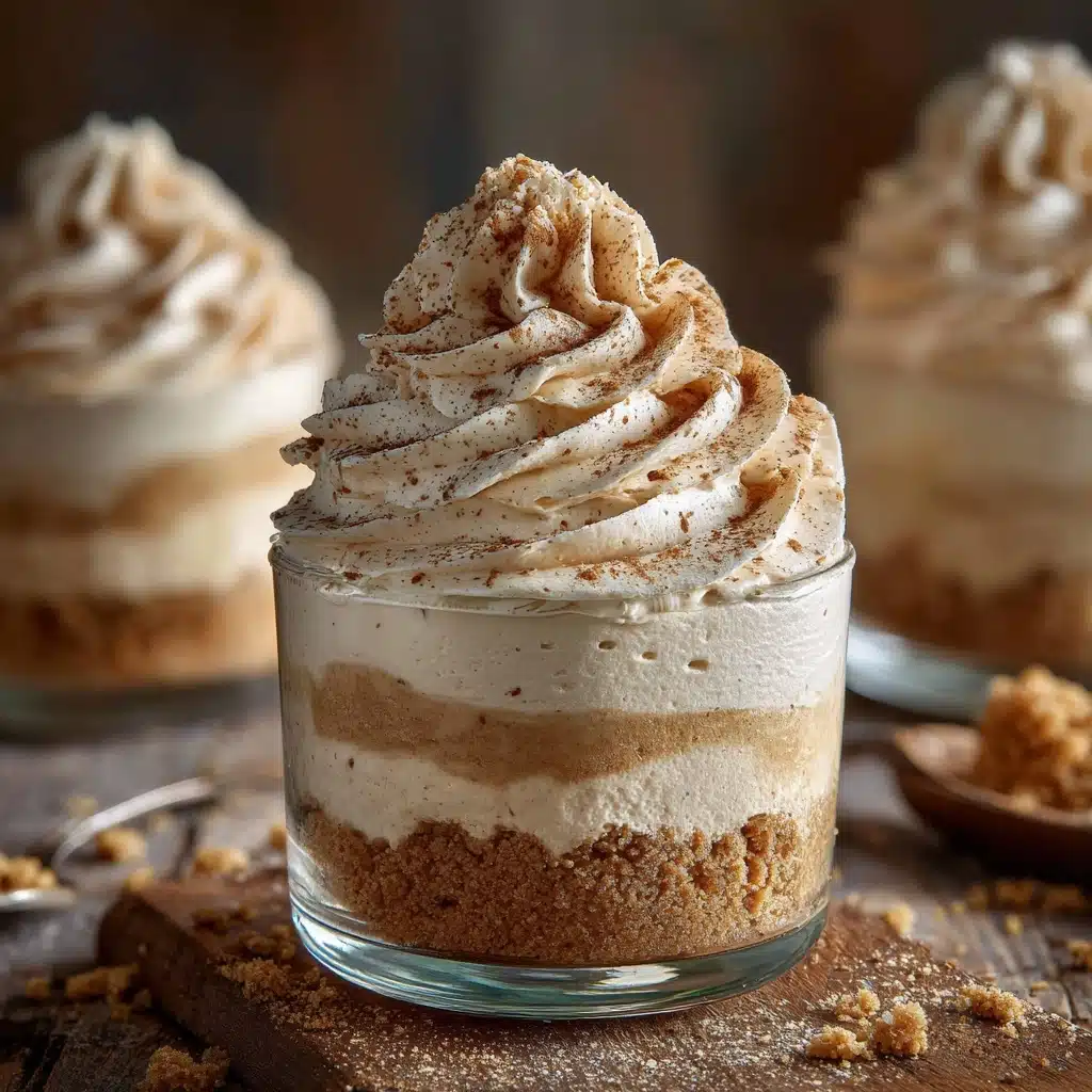 No-Bake Mini Pumpkin Cheesecakes Recipe - Recipe Image