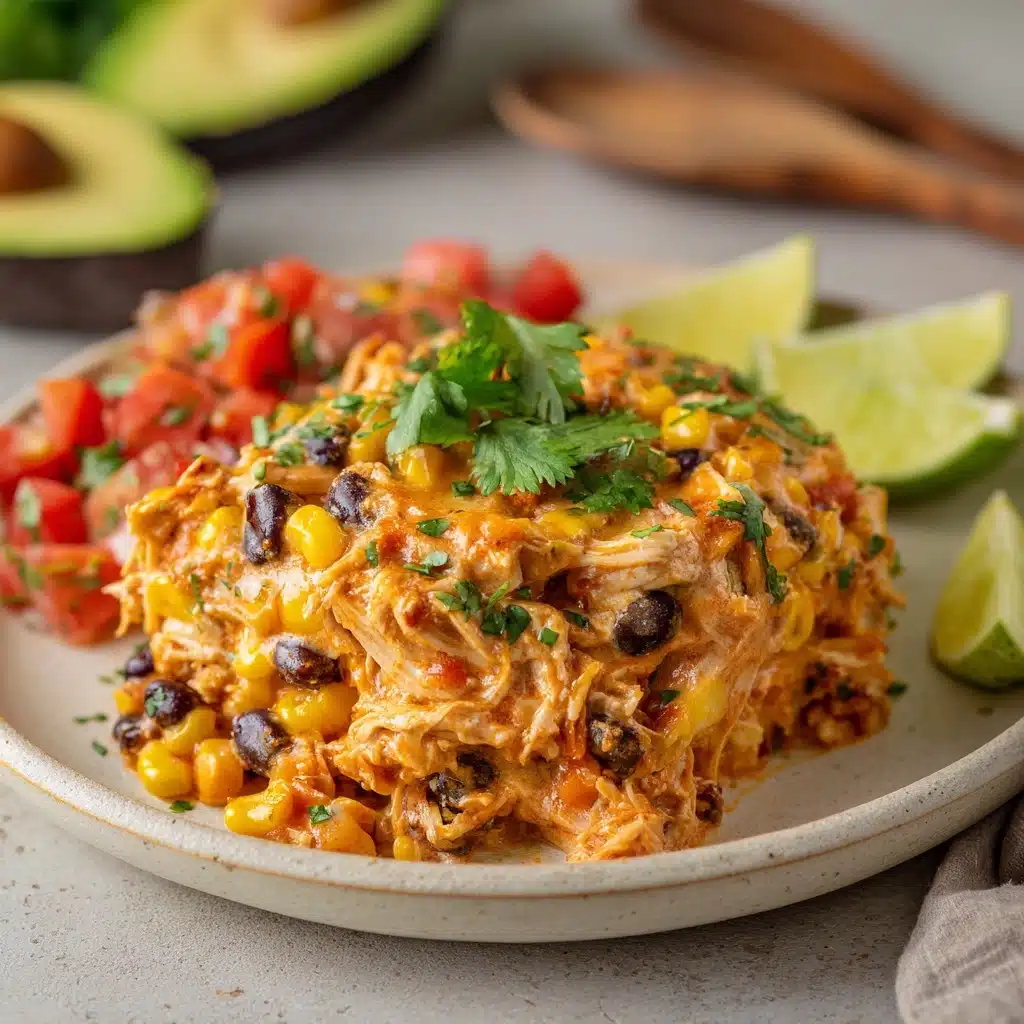 Crockpot Fiesta Chicken Recipe - Recipe Image