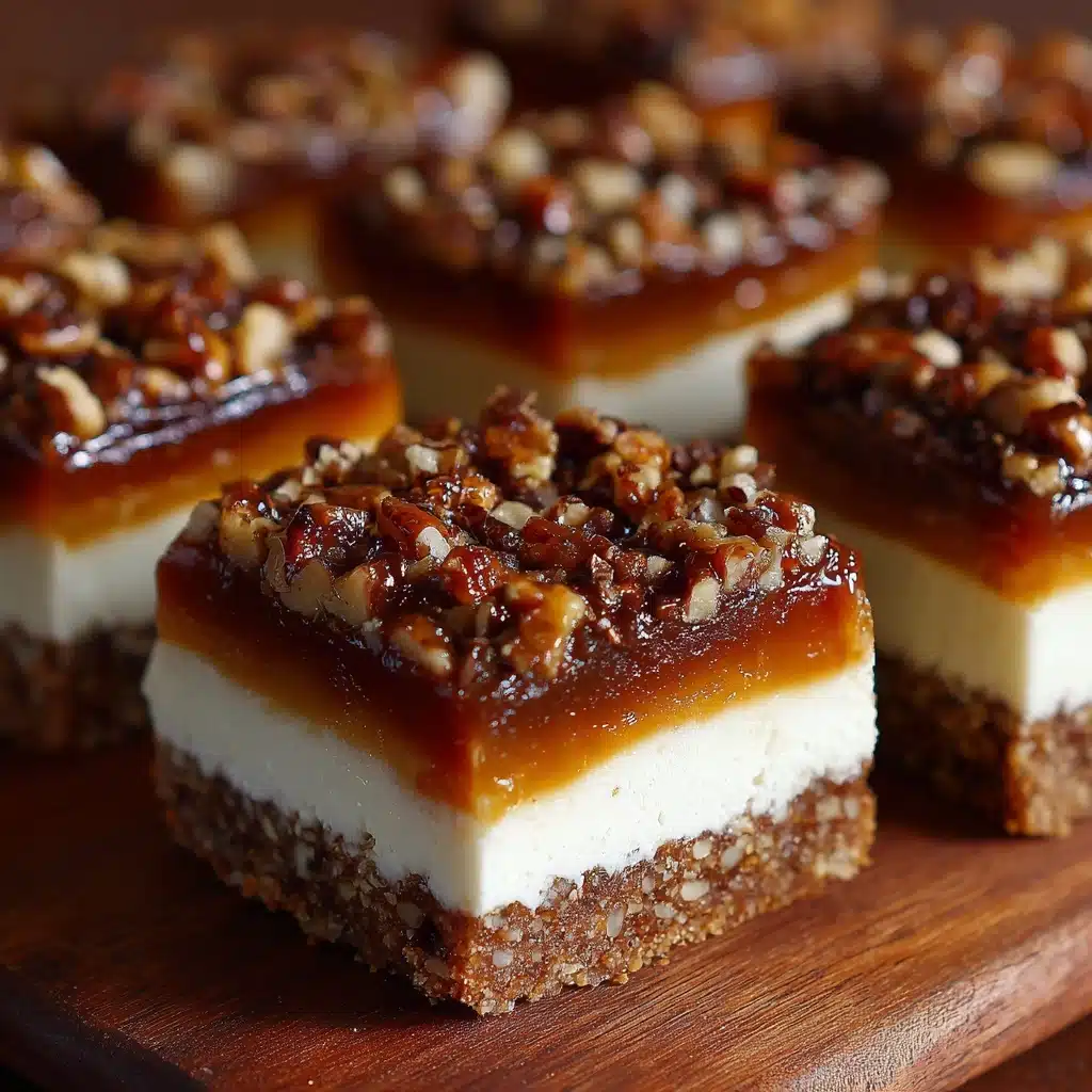 Baklava Cheesecake Bars Recipe - Recipe Image