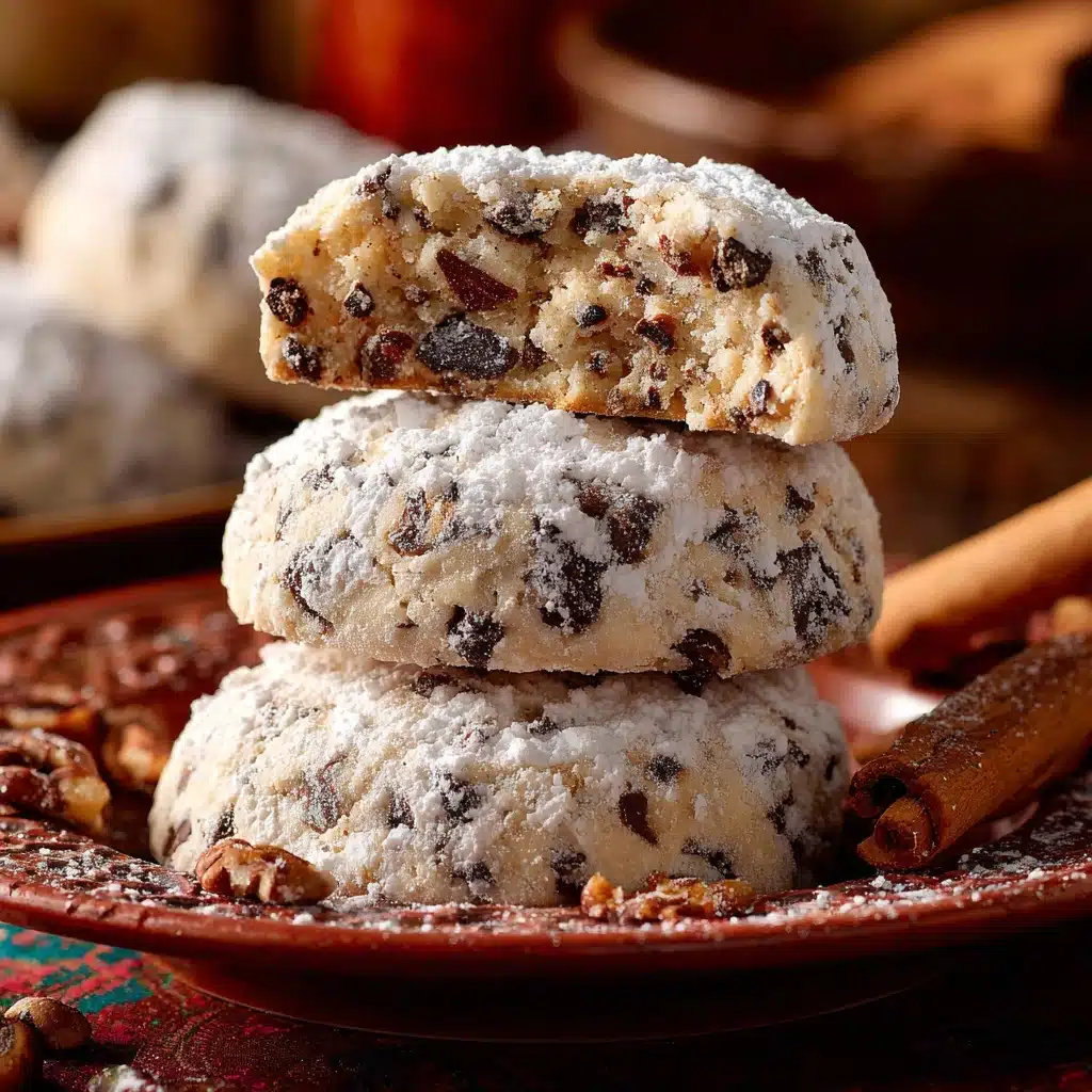 Peanut Butter Chocolate Chip Snowball Cookies Recipe - Recipe Image