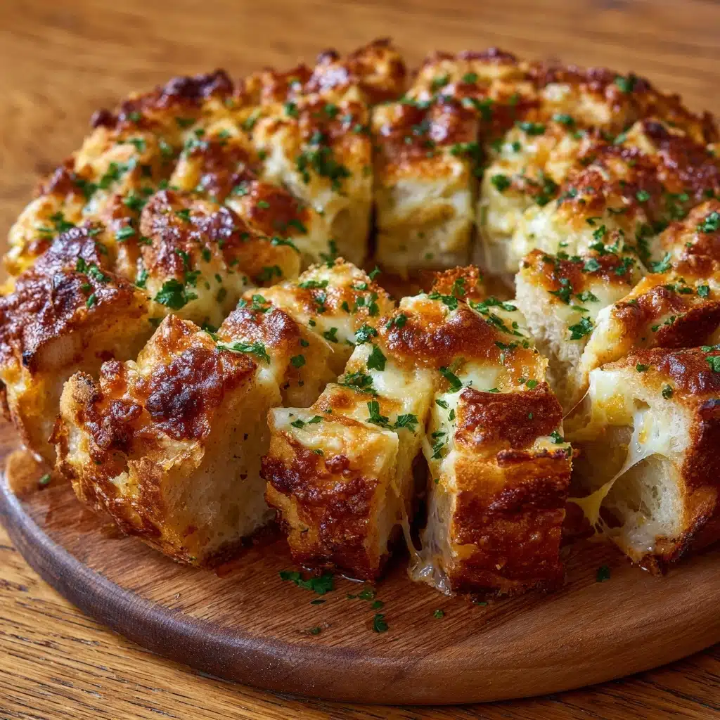 Cheesy Christmas Tree Bread Recipe - Recipe Image