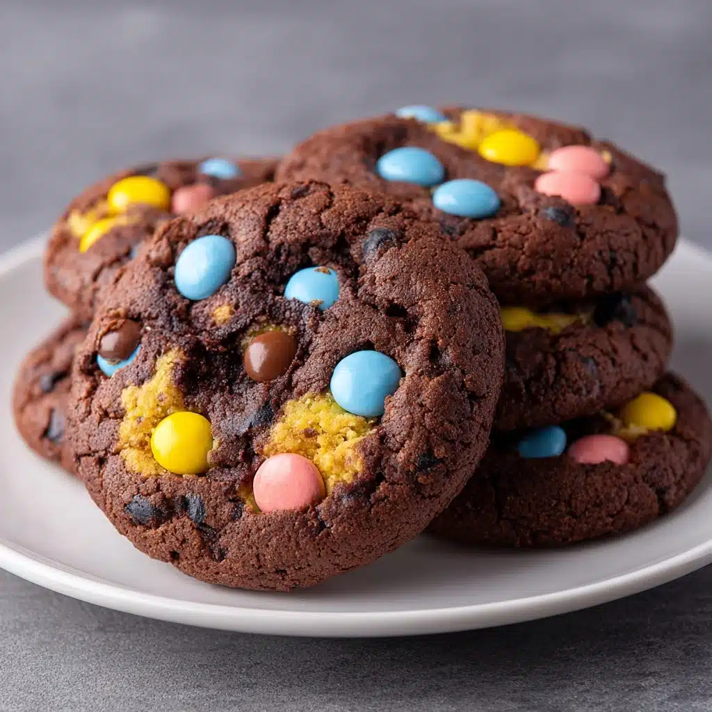 Easter Egg Brownie Cookies Recipe - Recipe Image