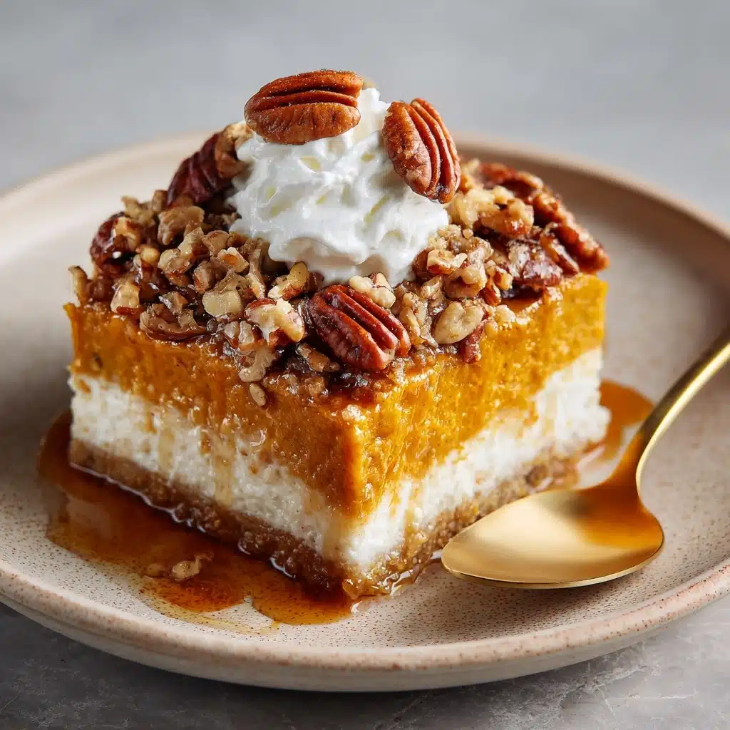 Caramel Pumpkin Cobbler with Pecans Recipe - Recipe Image