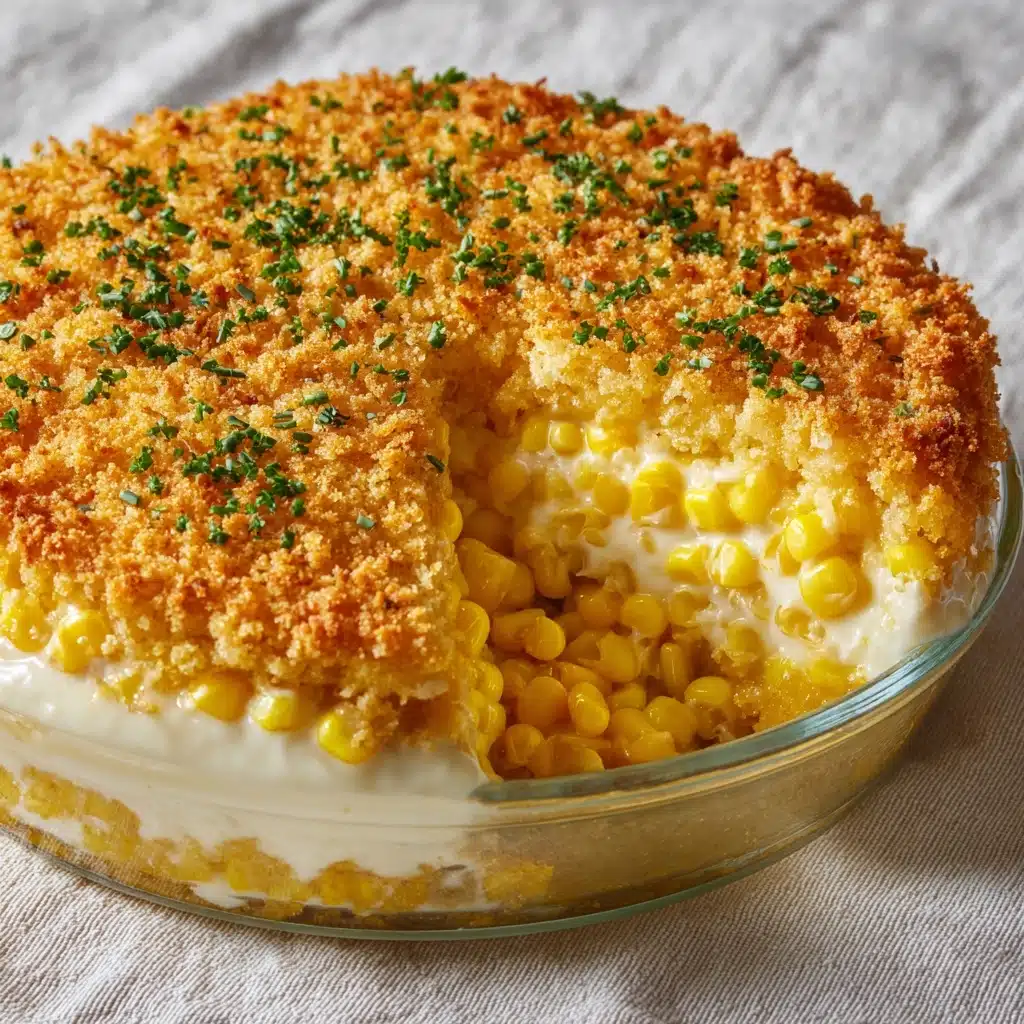 Cheddar Sweet Corn Pie Recipe - Recipe Image