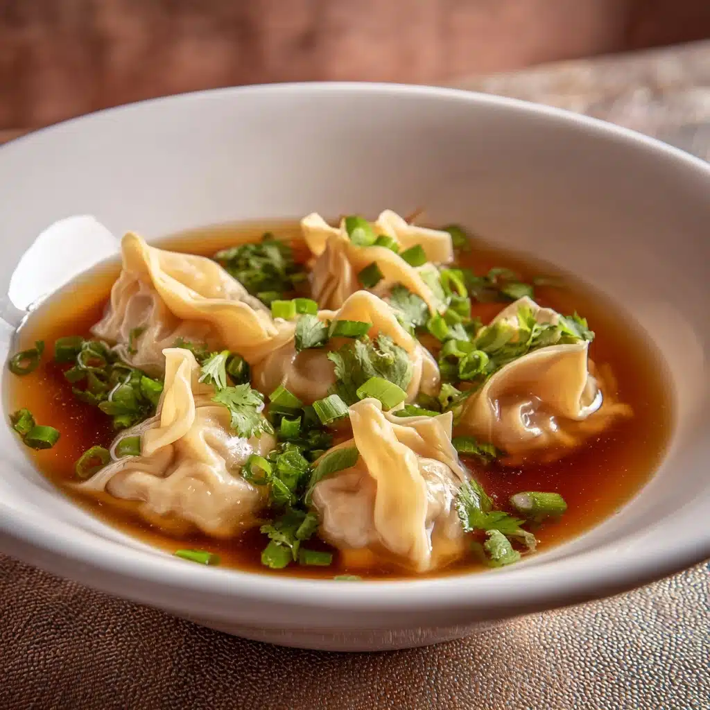 Homemade Wonton Soup Recipe - Recipe Image