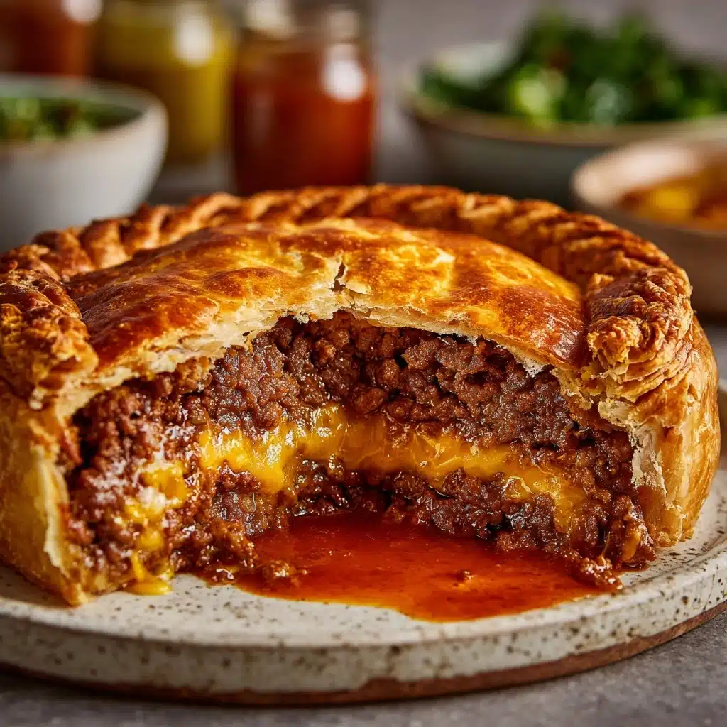 Easy Hamburger Pie Recipe - Recipe Image