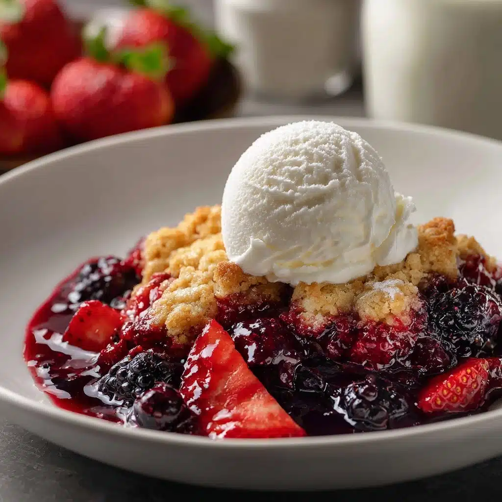 Mixed Berry Cobbler Recipe - Recipe Image
