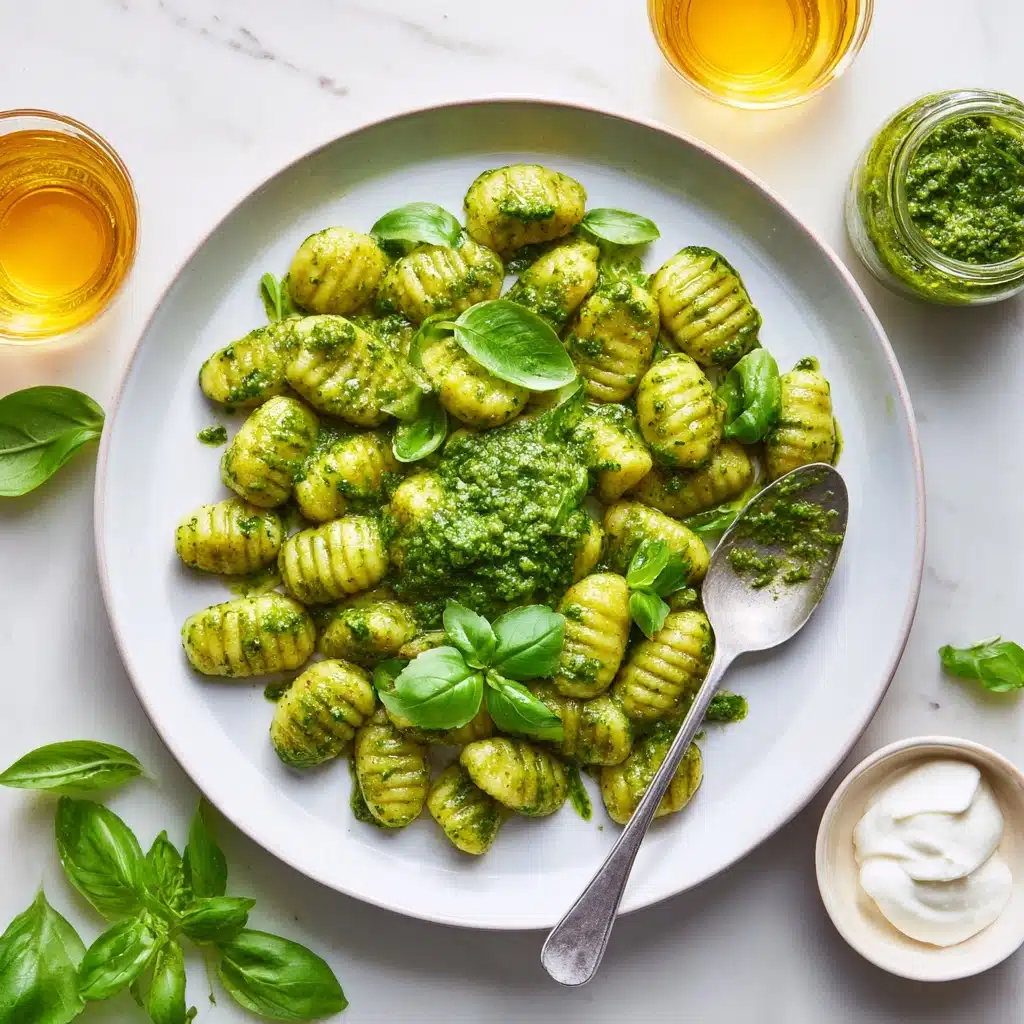 Creamy Pesto Gnocchi for Two Recipe - Recipe Image