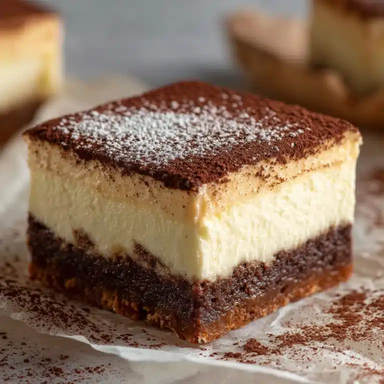 Tiramisu Brownies Recipe