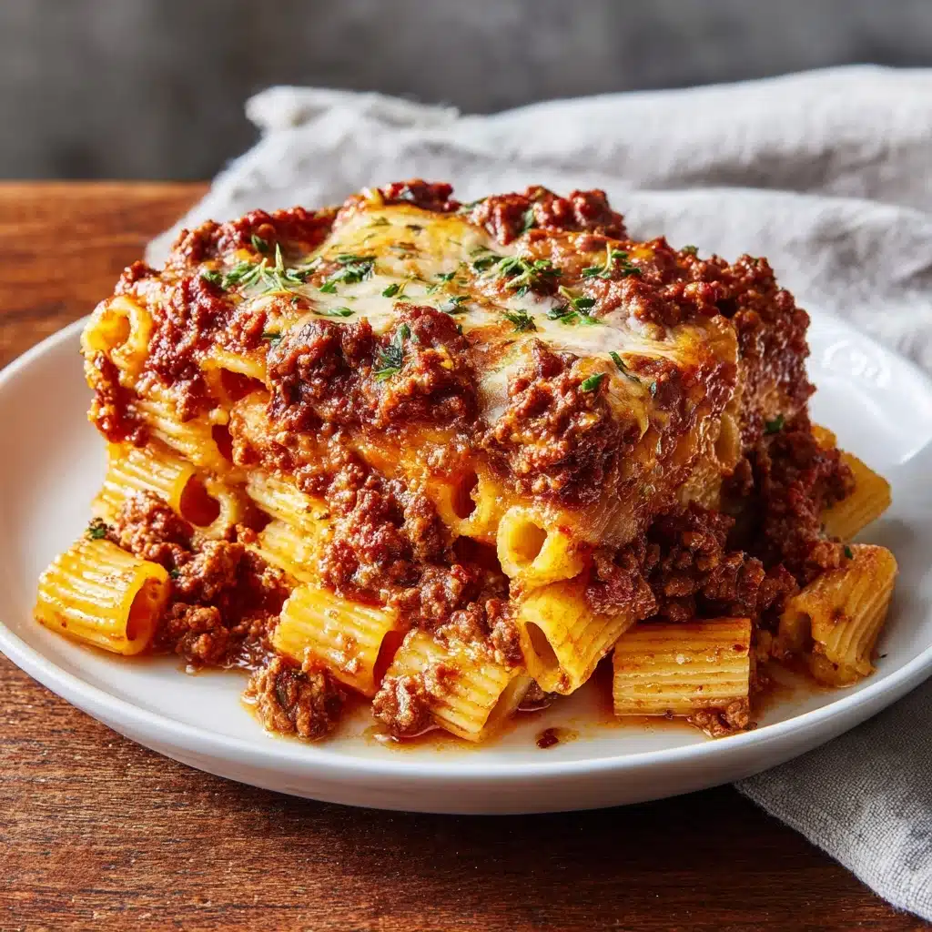 Beef Pasta in Tomato Sauce Recipe
