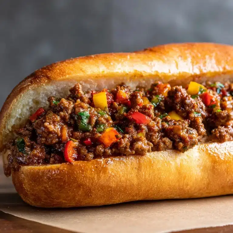 Philly Cheesesteak Sloppy Joes Recipe