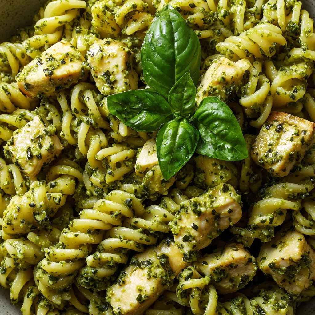 Creamy Chicken Pesto Pasta: A Comforting Family Favorite Recipe