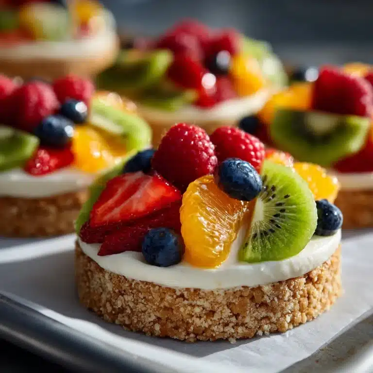 Fresh Fruit Pizza Cookies Recipe