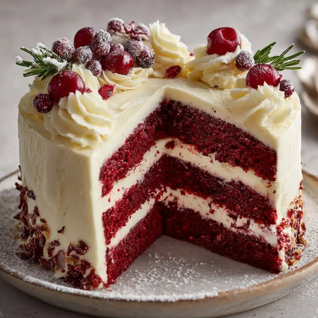 Red Velvet Tree Cake Recipe