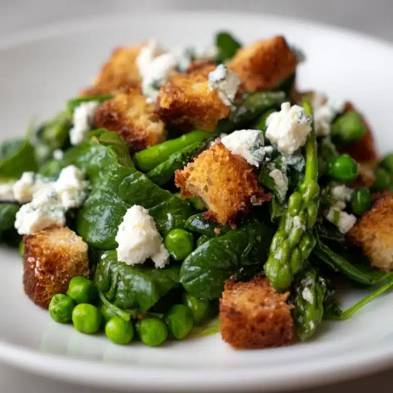 Spring Panzanella Salad Recipe