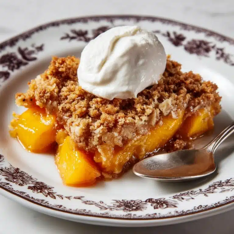 Best Peach Crisp Recipe